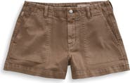 AG Analeigh High Waist Workwear Twill Shorts