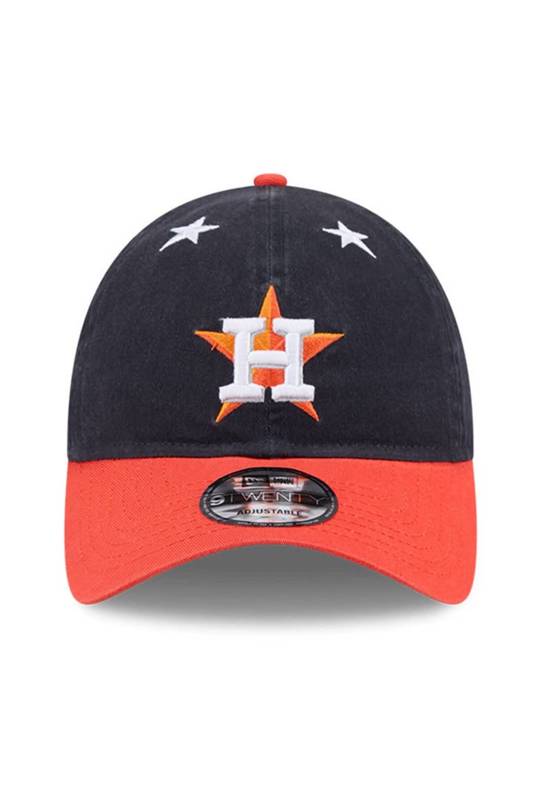 Men's New Era Navy/Orange  Houston Astros 2025 MLB All-Star Game 9TWENTY Adjustable Hat, Alternate, color, Navy