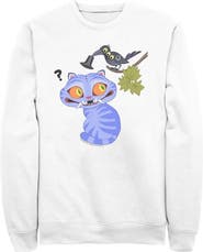 KPop Demon Hunters Men's Derpy And Magpie Long Sleeve Crewneck Sweatshirt