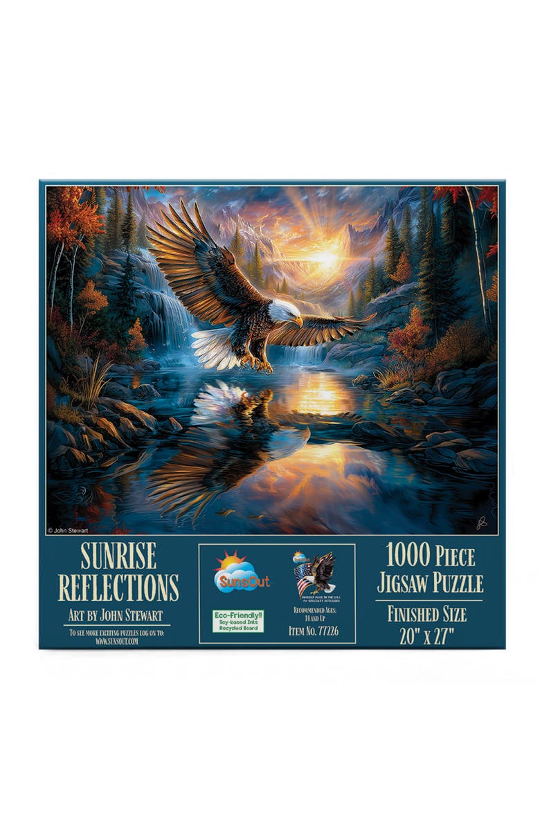 Sunsout Sunrise Reflections 1000 piece Jigsaw Puzzle for Adults, Alternate, color, Multicolor