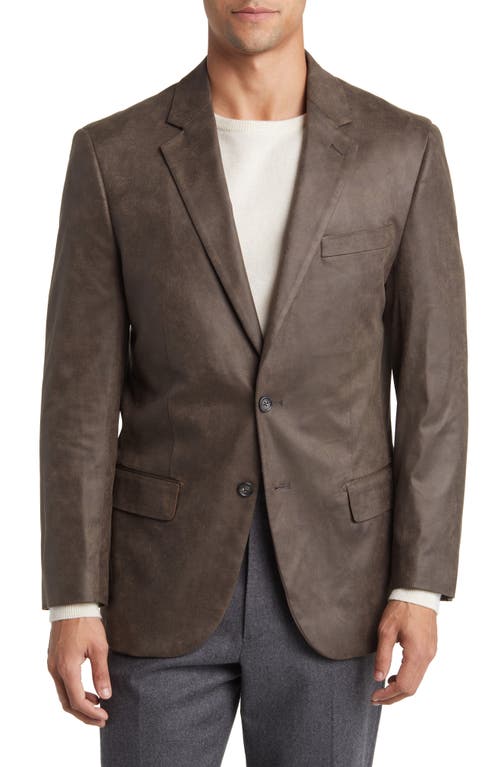 DANIEL HECHTER Norris Faux Suede Sport Coat in Mushroom  product