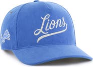 '47 Men's '47 Blue Detroit Lions Golden Age Corduroy Hitch Adjustable Hat