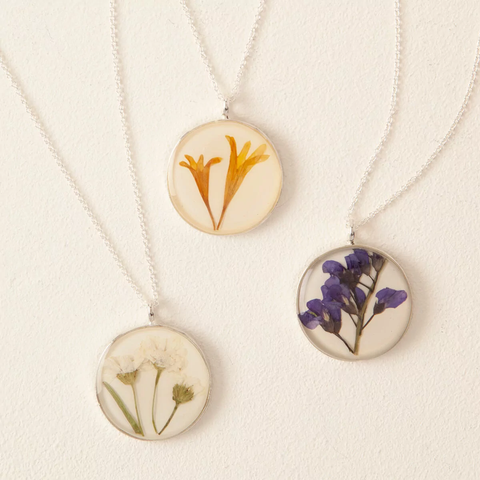 Birth Flower Necklace by Shari Dixon
