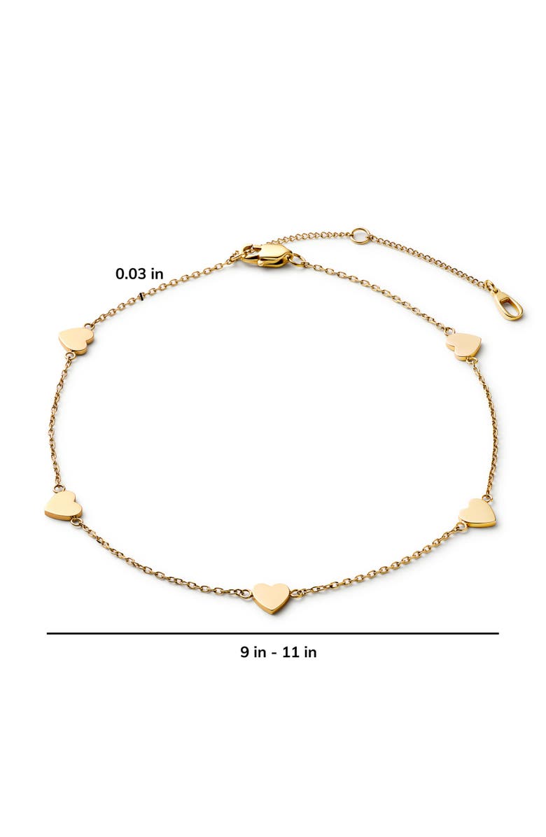 Ana Luisa Gold Anklet - Wylie Anklet, Alternate, color, Gold