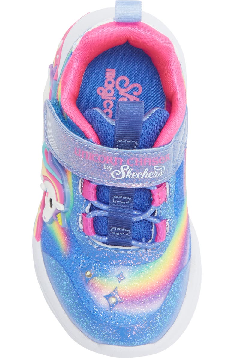SKECHERS Kids' Unicorn Chaser Sneaker, Alternate, color, Blue