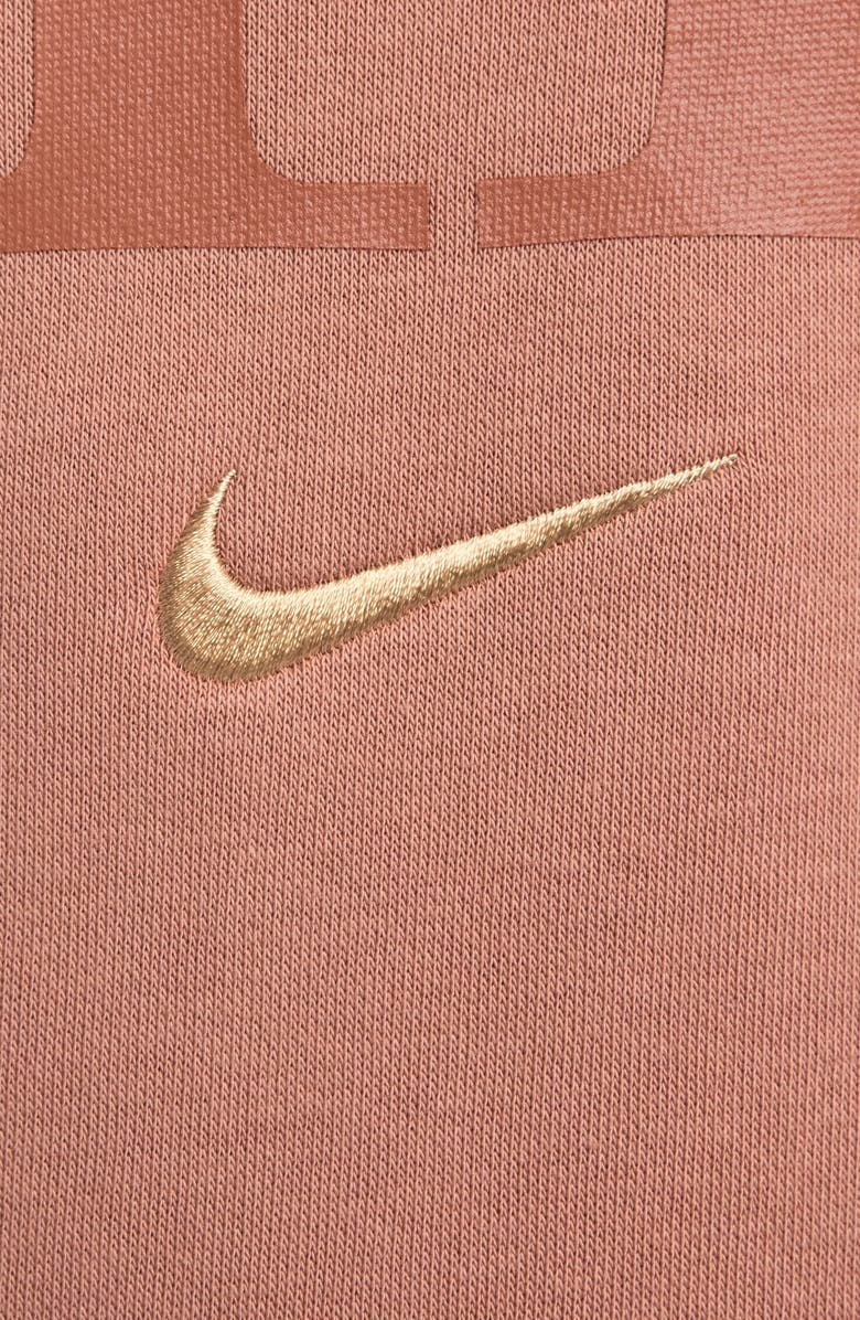 Nike Sportswear Phoenix Logo Sweatshirt, Alternate, color, Terra Blush/ Burnt Sunrise