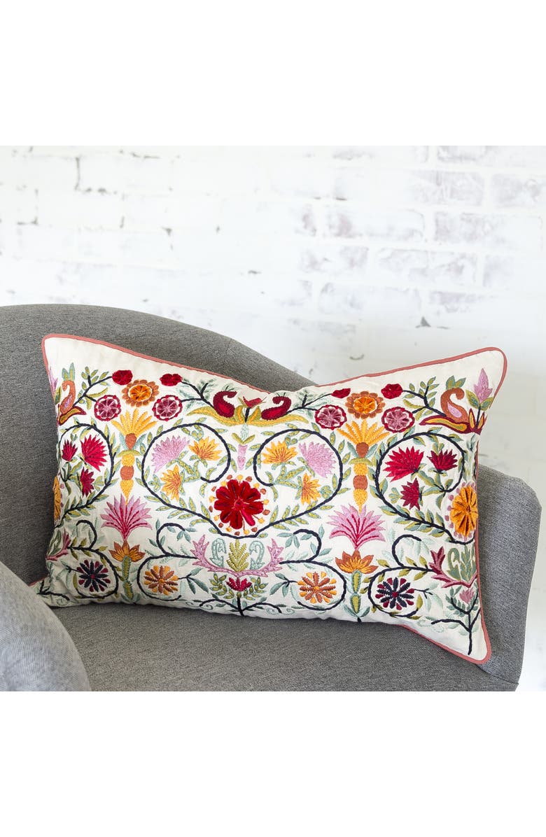 carol 
frank Pippa Decorative Throw Pillow Collection, Alternate, color, Red