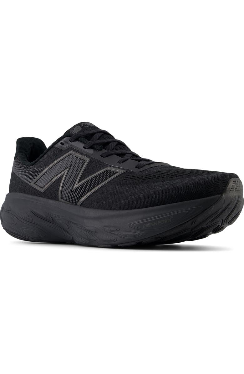New Balance Fresh Foam X 1080 v14 Running Shoe, Main, color, Black/ Black Metallic