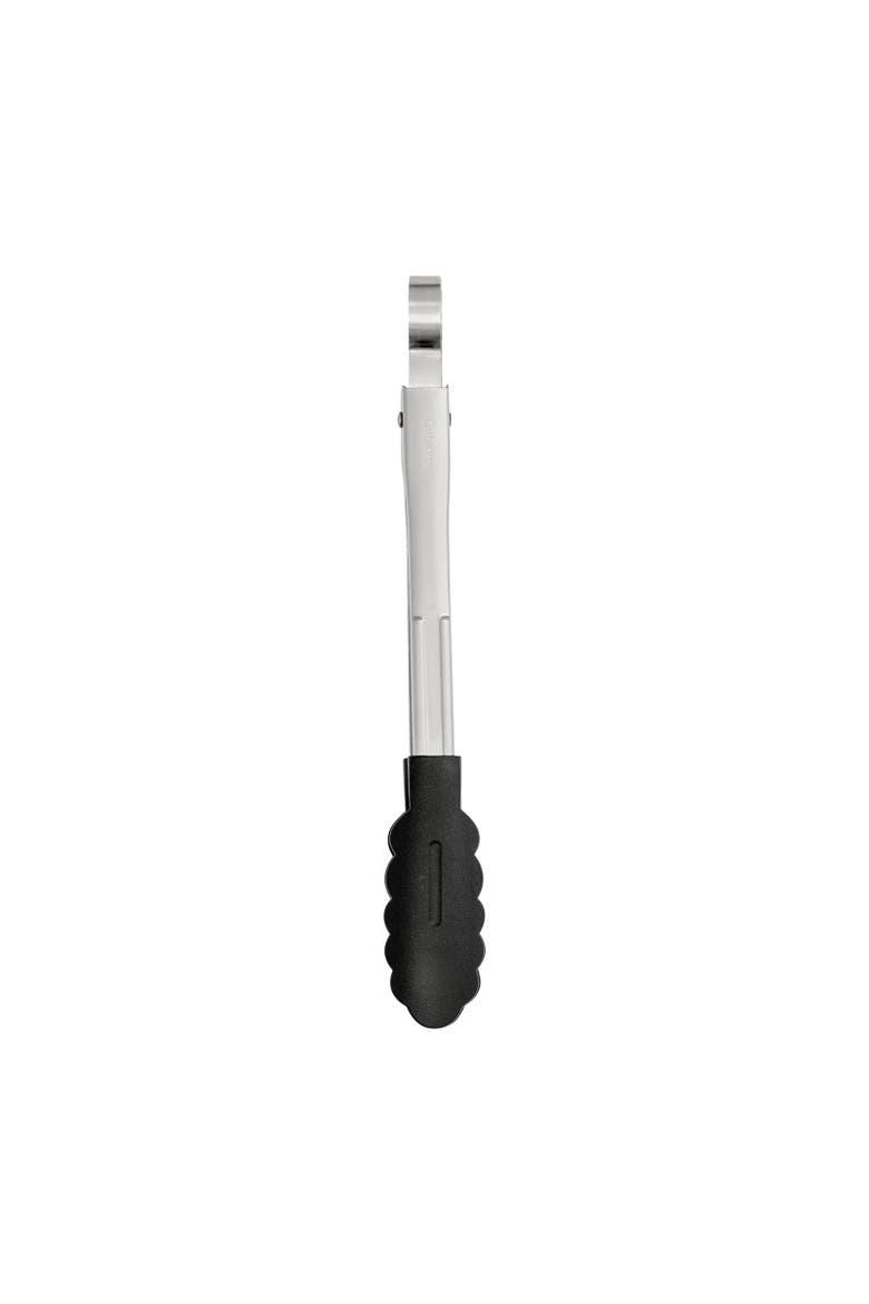 9.5 Inch Nonstick Nylon Locking Tongs, Alternate, color, Black