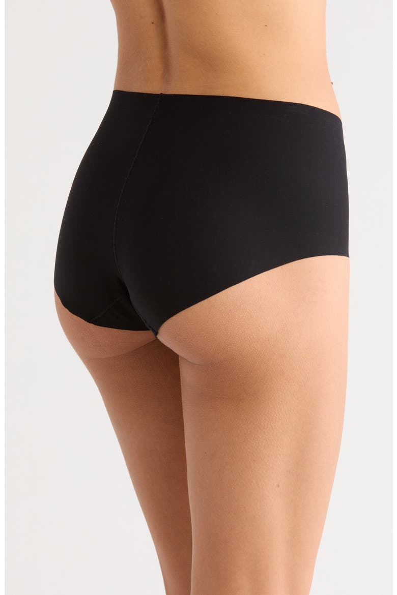Invisible Edge Briefs, Alternate, color, BLACK