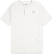 abercrombie kids Kids' Essential Cotton Blend Henley