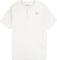 abercrombie kids Kids' Essential Cotton Blend Henley