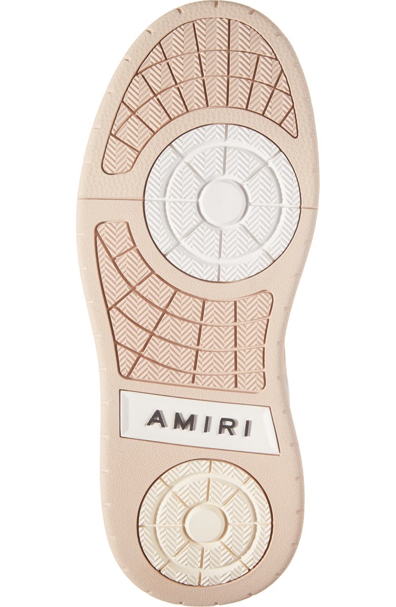 AMIRI Classic Logo Low Top Sneaker, Alternate, color, White Pink