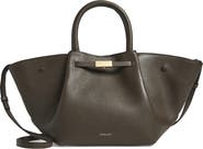 DeMellier New York Leather East/West Midi Tote