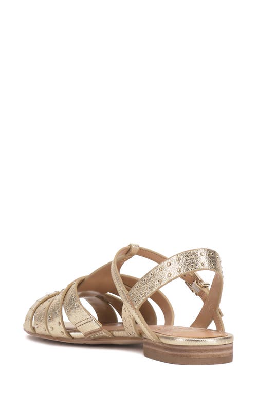 Vince Camuto Chaya Slingback Sandal In Gold