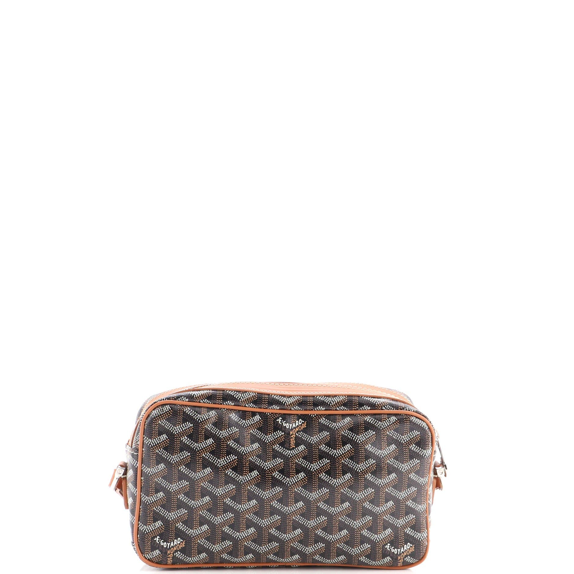 Cap Vert Bag Coated Canvas, Alternate, color, Brown