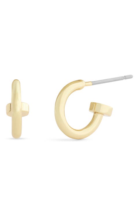 Mini Core Huggie Hoop Earrings