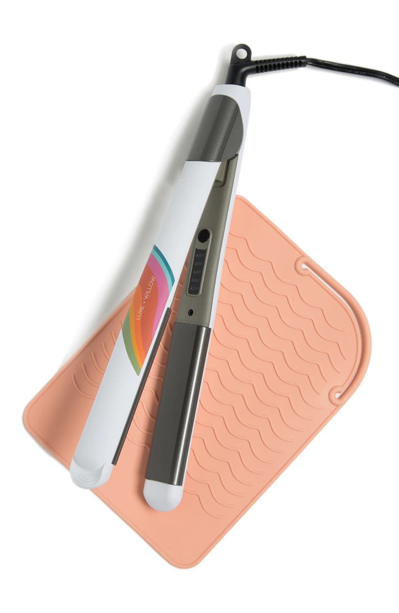 LUXE AND WILLOW Pride Digital Sleek Hair Straightener, Main, color,