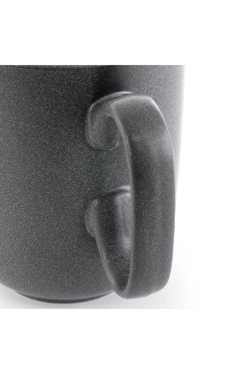 Our Table Landon 4 Piece 15 Ounce Round Stoneware Mug Set in, Alternate, color, Truffle