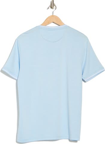 Dressy Textured Crewneck T-Shirt