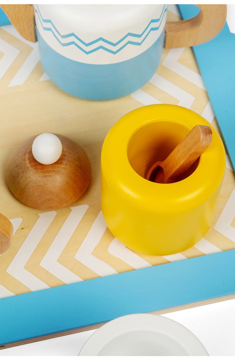 Bigjigs Toys Tea Tray Set, Alternate, color, Multicoloured