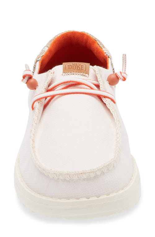 Hey Dude Wendy Funk Jacquard Sneaker In Beige
