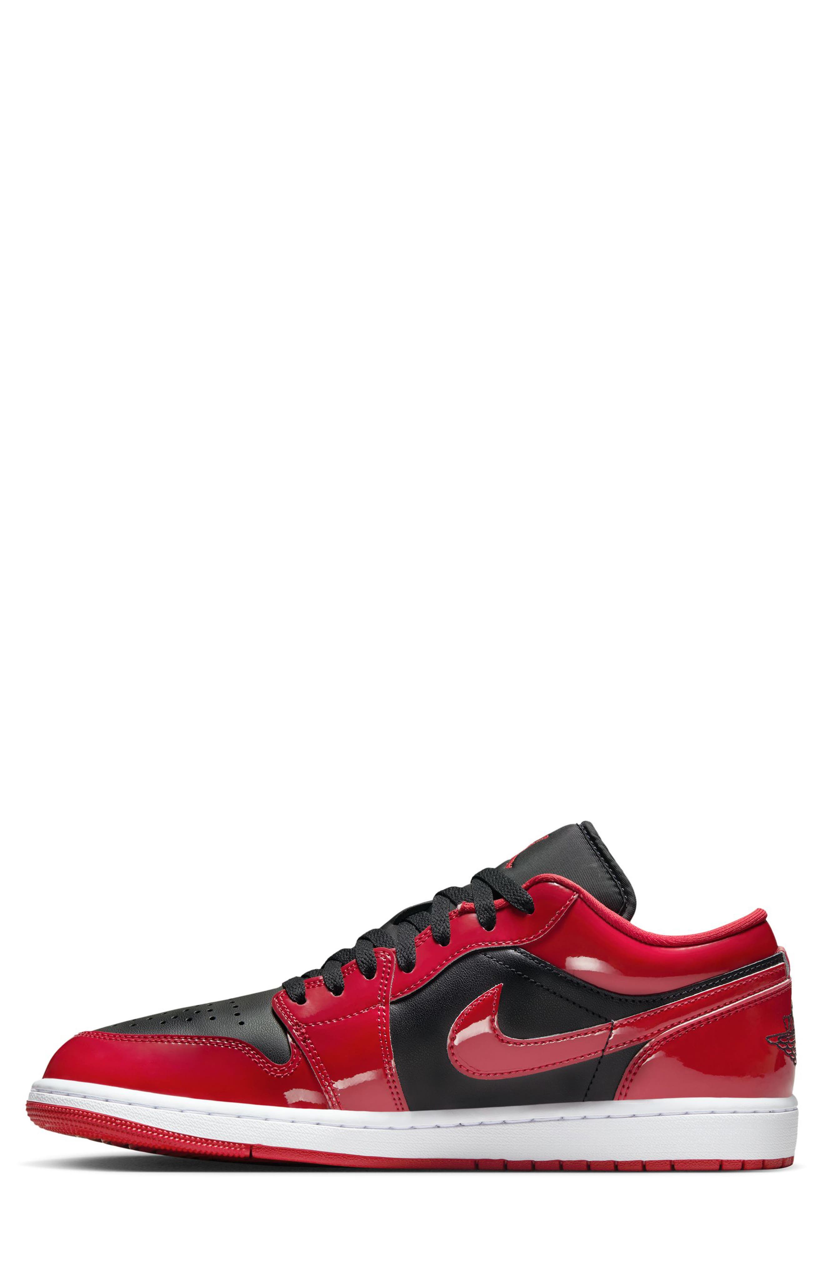 Jordan Air Jordan 1 Low SE Sneaker, Alternate, color, Black/ Varsity Red