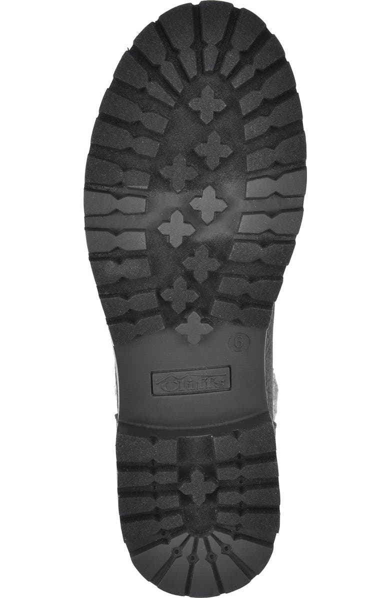 CLIFFS BY WHITE MOUNTAIN Pathfield Lace-Up Boot, Alternate, color, Black/Fabric