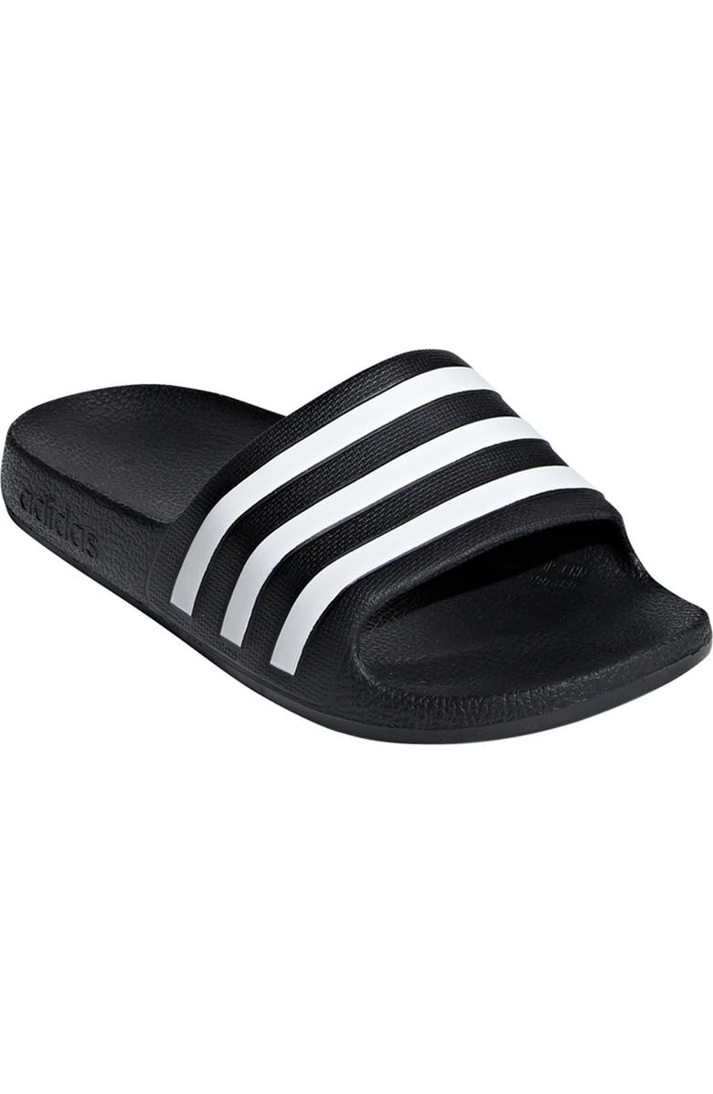 adidas Adilette Aqua Slide Sandal, Main, color,