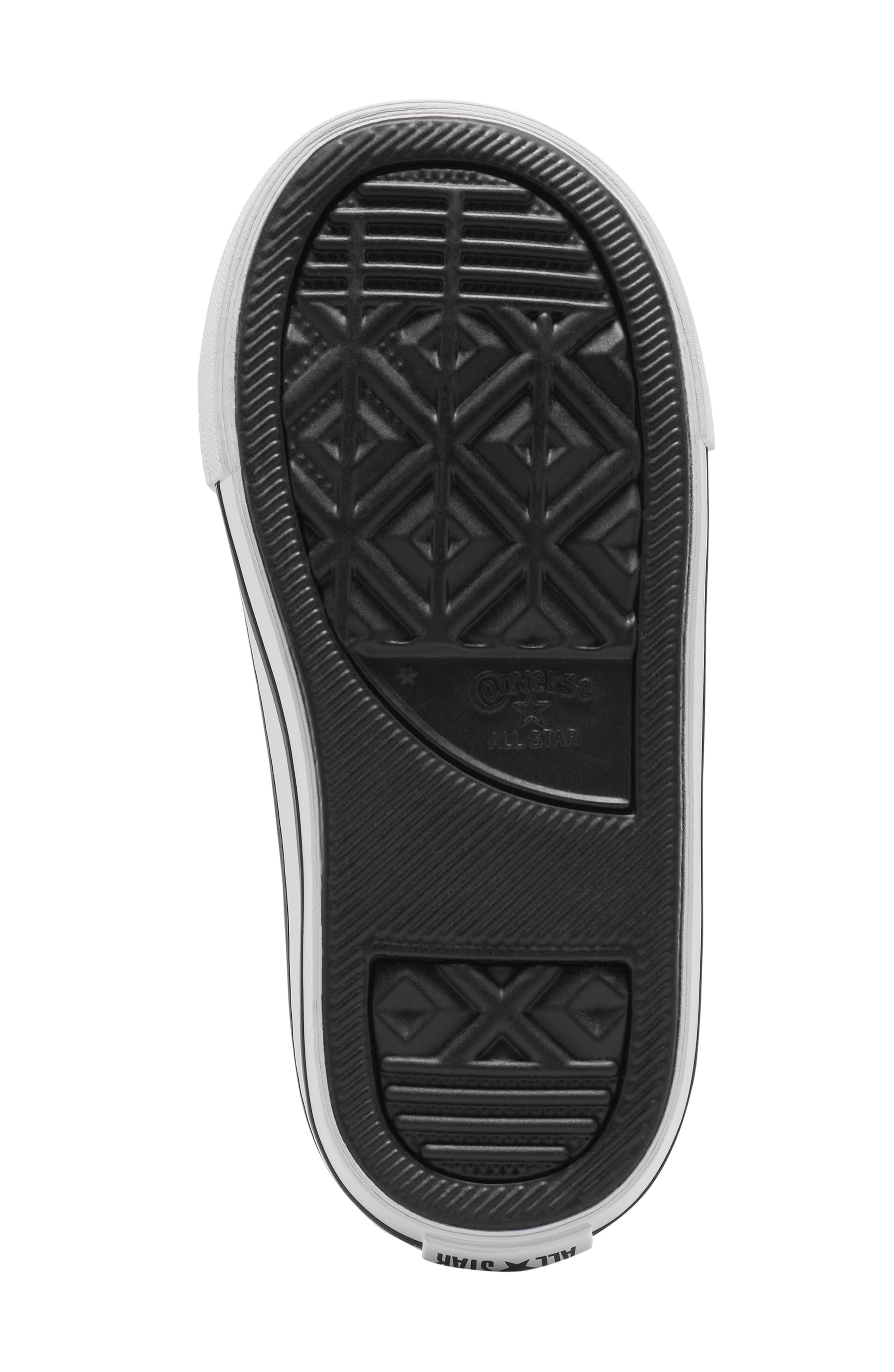 Converse Kids' Chuck Taylor<sup>®</sup> All Star<sup>®</sup> 2V Oxford Sneaker, Alternate, color, Black/Soft Red