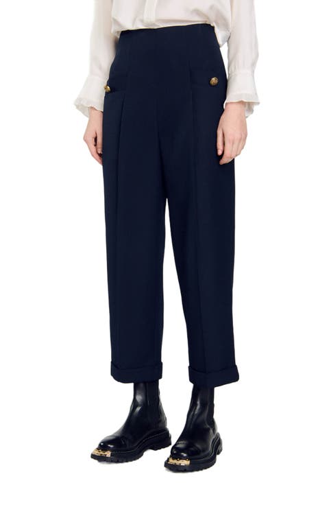 Women's Blue Work-Ready Trousers | Nordstrom