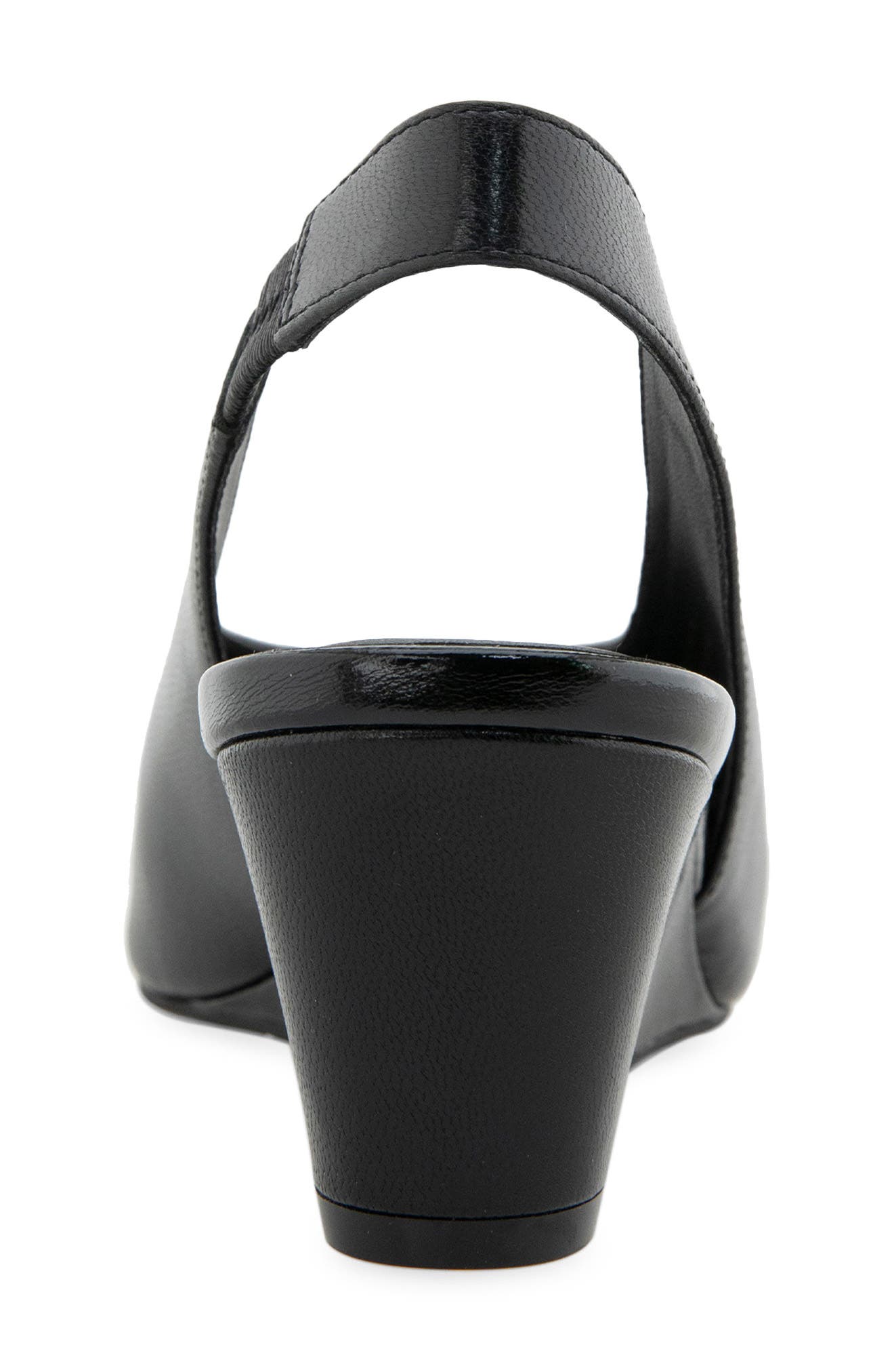 Aerosoles Carmenza Suede Slingback Pump, Alternate, color, Black