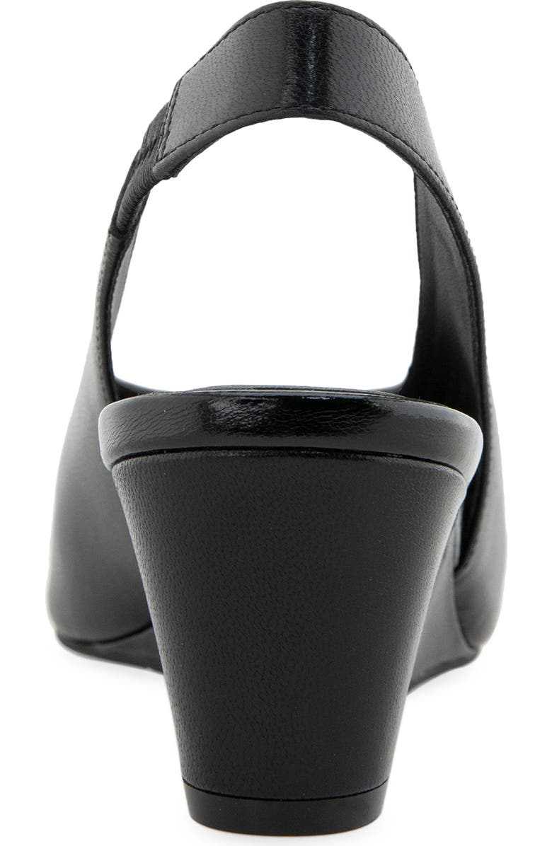 Aerosoles Carmenza Suede Slingback Pump, Alternate, color, Black