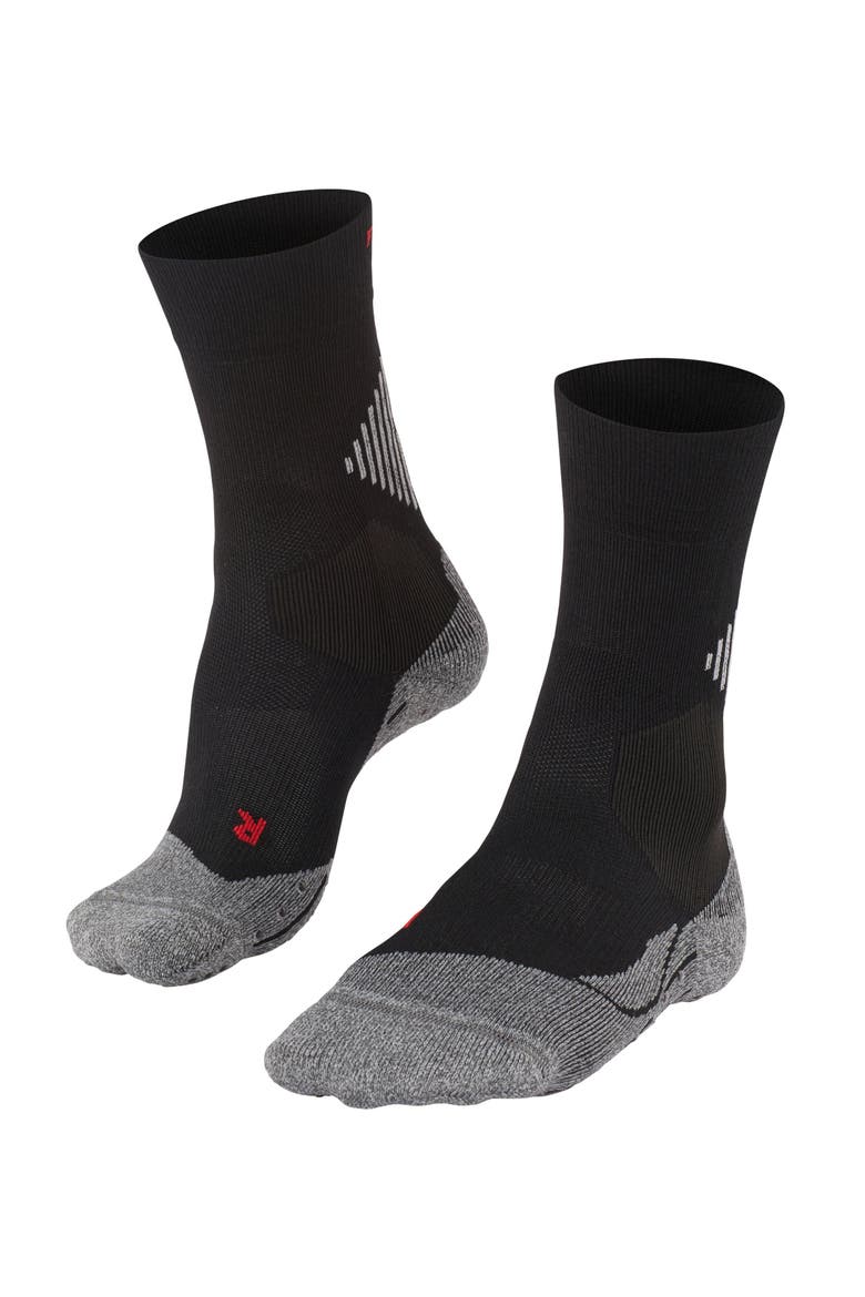 4 Grip Athletic Socks, Main, color, Black