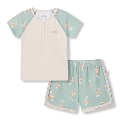 Zipper Top And Swim Trunks (Baby)