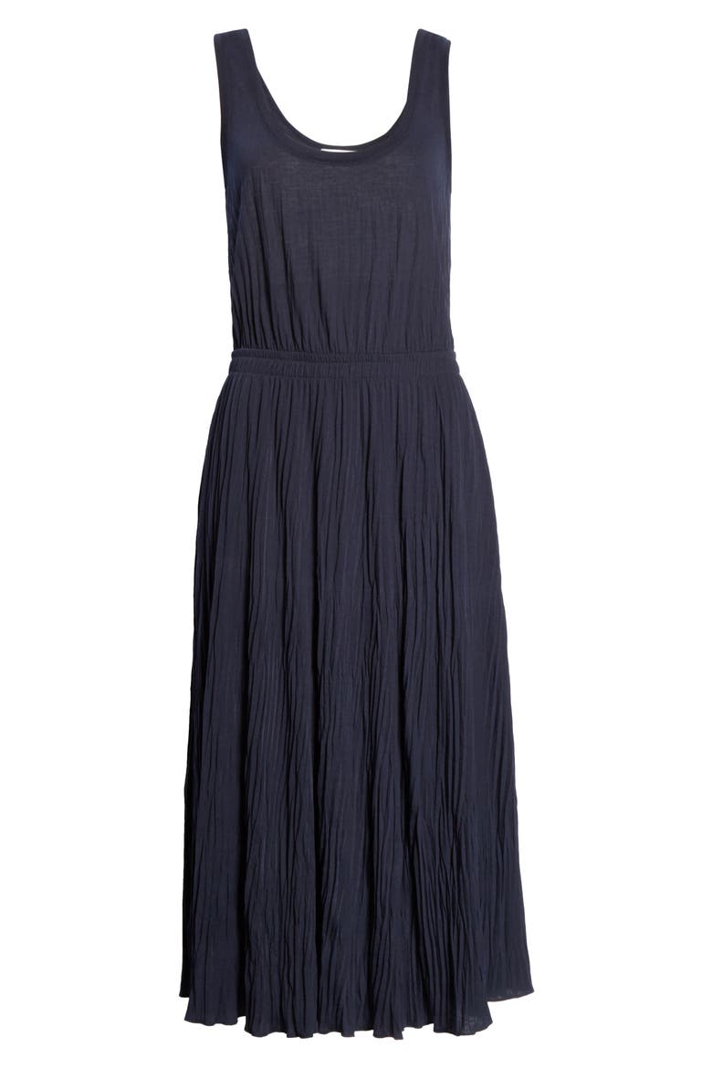 Scoop Neck Tank Dress, Alternate, color, COASTAL