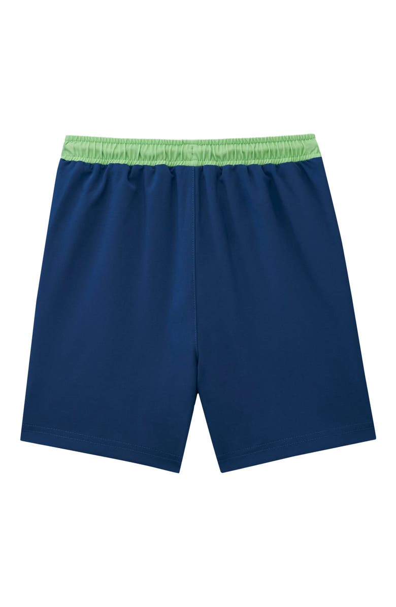 Roarsome Spike Swim Trunk, Alternate, color, Navy