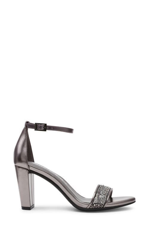 Anne Klein Kourtney Ankle Strap Sandal In Gray