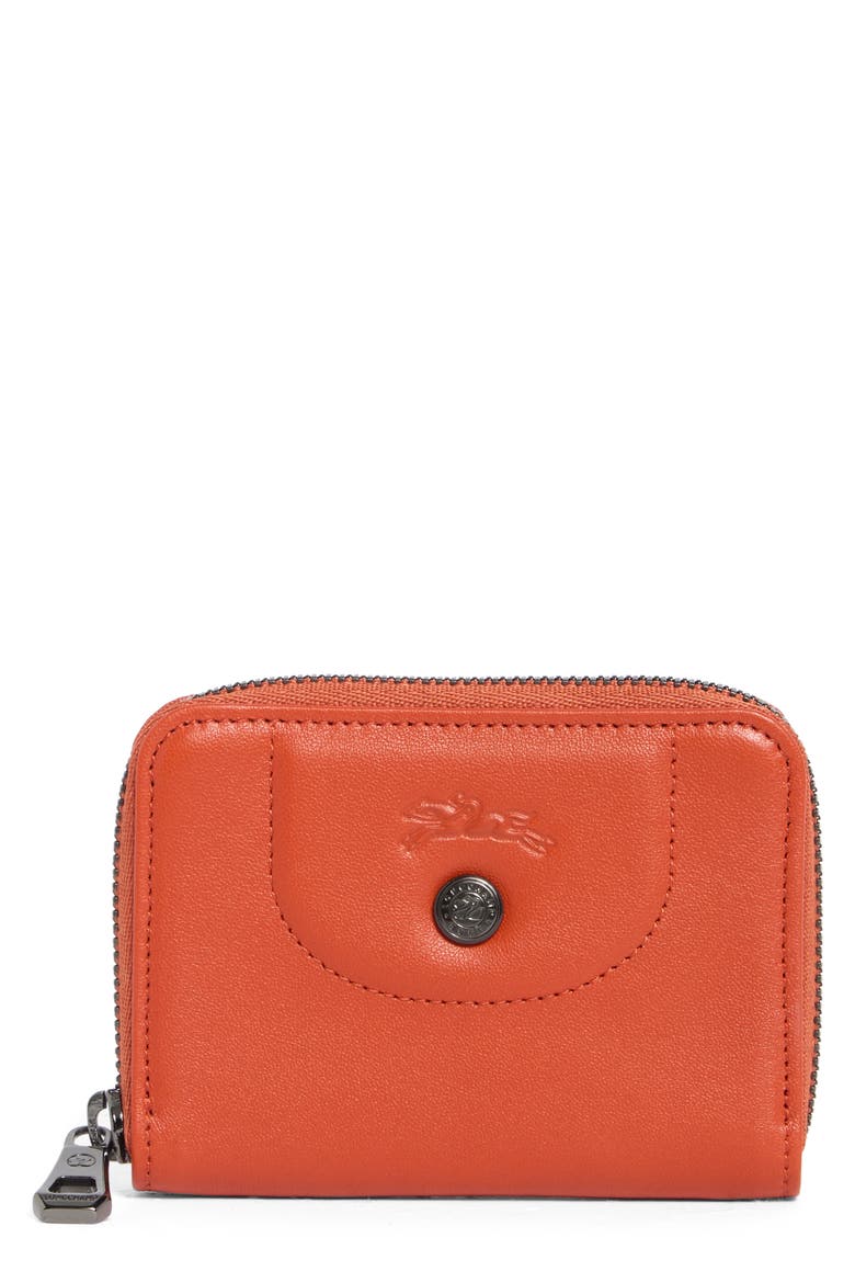 LC3D Zip Card Case, Main, color, RUST