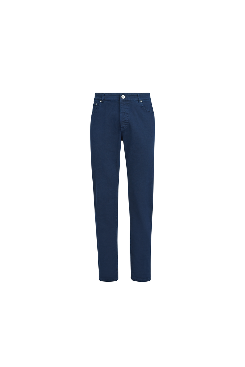 Lightweight denim trousers, Alternate, color, Navy Blue