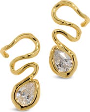Alexis Bittar Asterales Vine Linear Drop Earrings