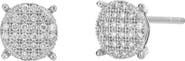 Carrière Jewelry Diamond Circle Stud Earrings - 0.11ct.