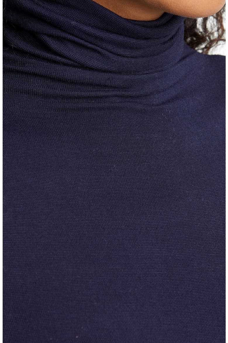 Turtleneck Pullover, Alternate, color, NAVY NIGHT