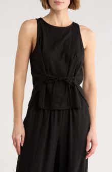 MAX STUDIO Tie Back Tank