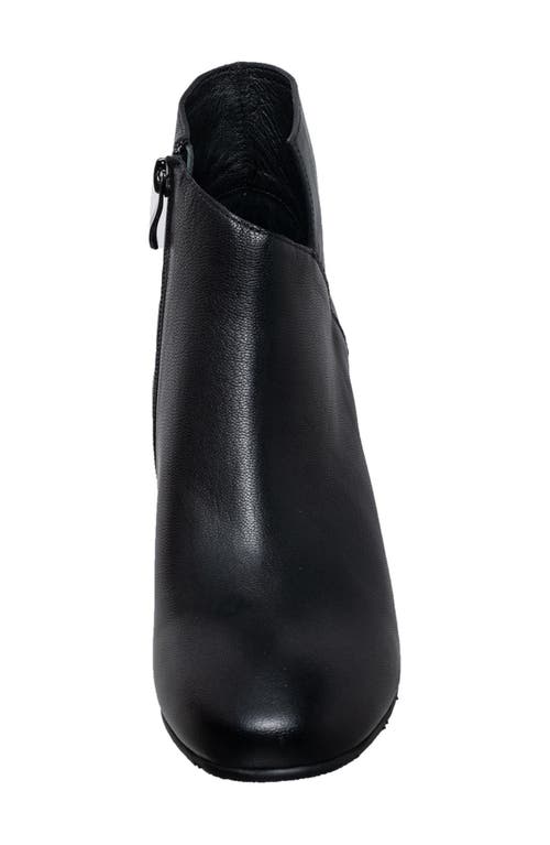Antelope Perrin Sculptural Heel Bootie In Black
