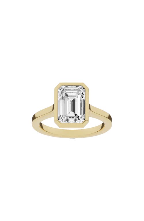 Jennifer Fisher 18K Gold Emerald Cut Lab Created Diamond Solitaire Ring - 4.0 ctw in 18K Yellow Gold  product