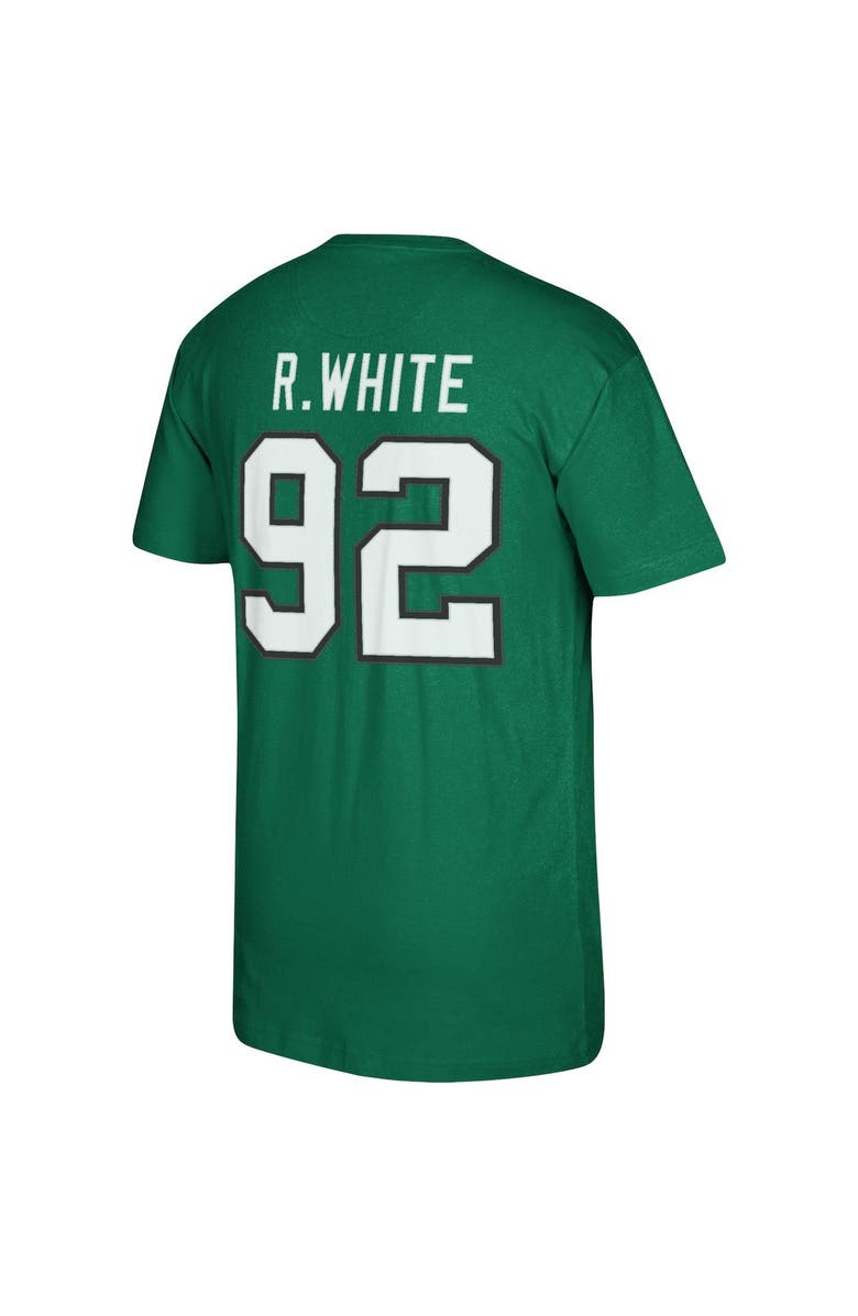 Mitchell & Ness Men's Mitchell & Ness Philadelphia Eagles Reggie White Kelly Green Retired Player Name & Number T-Shirt, Alternate, color,