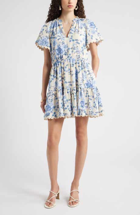 Chelsea28 Floral Print Minidress