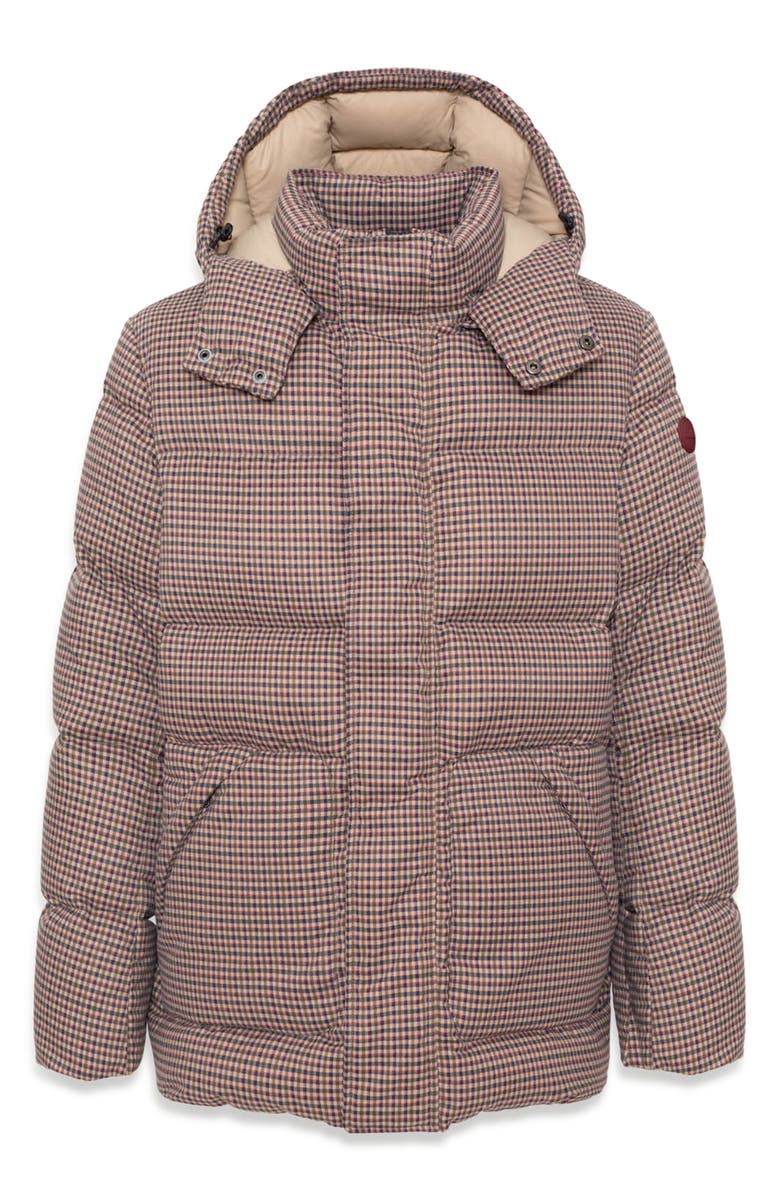 COLMAR Amazing Water Repellent Down Puffer Jacket with Removable Hood, Alternate, color, Arizona Pattern