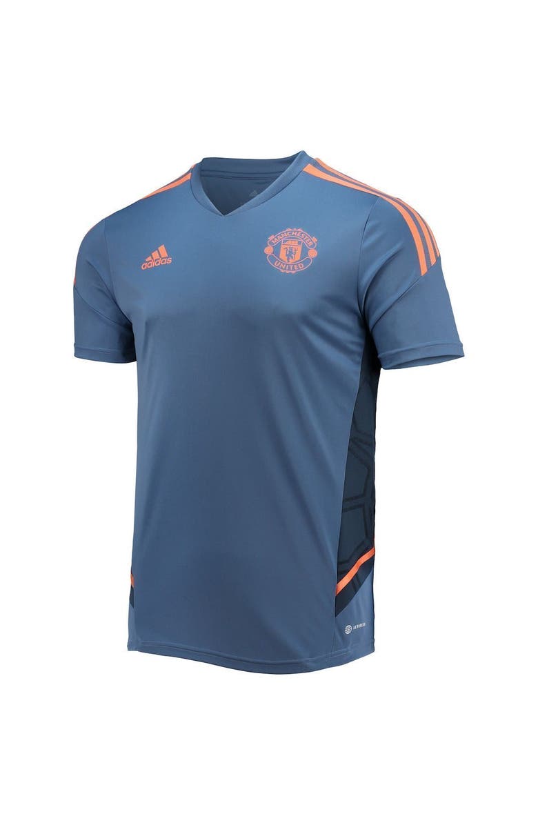 adidas Men's adidas Blue Manchester United Practice Training Jersey, Alternate, color, 